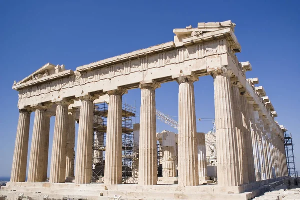 Parthenon, Akropole v Athénách — Stock fotografie