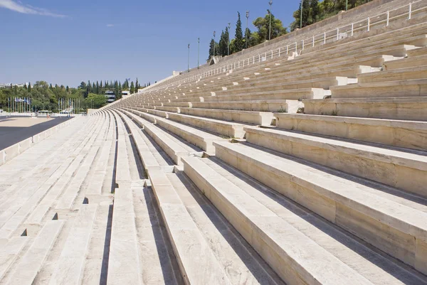 A Panathenaic stadion pihenősarok — Stock Fotó