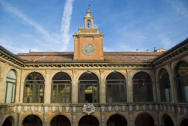 Archiginnasio Kütüphanesi, Bologna — Stok fotoğraf