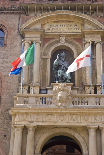 Pałac Accursio, Bolonia — Zdjęcie stockowe