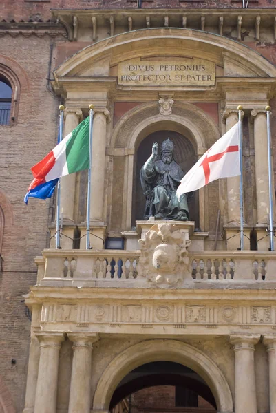 Palazzo di Accursio, Bologna — Foto Stock