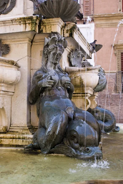 Fuente de Neptuno, Bolonia — Foto de Stock