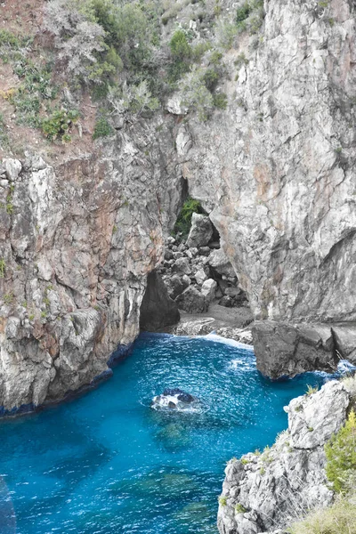 Calabria Talya Daki Arcomagno Mağarası — Stok fotoğraf