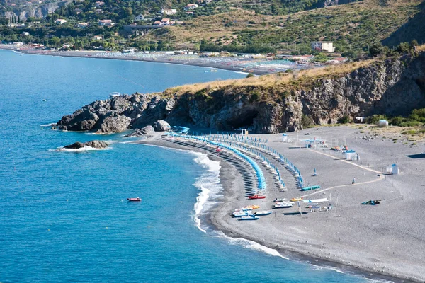 View Equipped Beach Italy — Stock Photo, Image