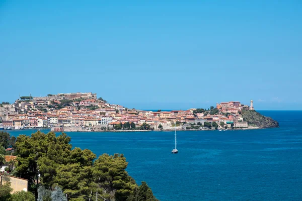 Άποψη Του Portoferraio Στο Elba Island Ιταλία — Φωτογραφία Αρχείου