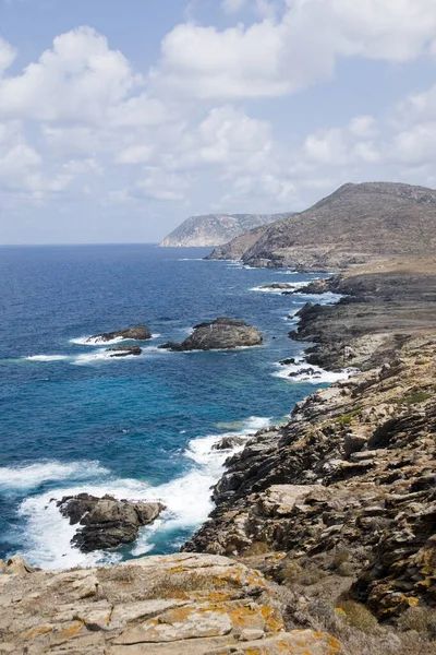 İtalya 'nın Sardinya kentindeki Asinara adasından panoramik manzara