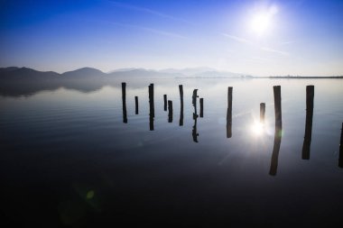 Torre Del Lago Puccini İtalya Toskana Gölü Massaciuccoli kıyısında