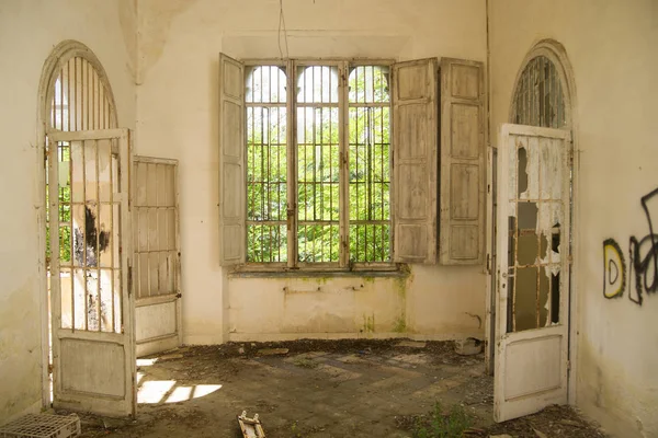 Remains Old Phychiatric Hospital Complete Abandonment — Stock Photo, Image