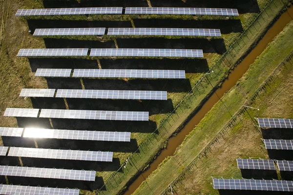 太陽光発電パネル面積 — ストック写真