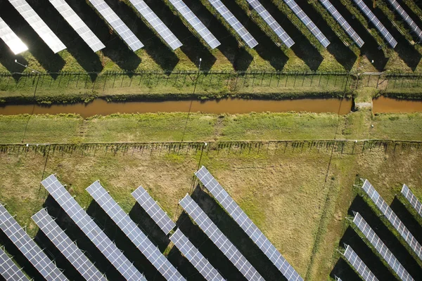 Fläche für Photovoltaikanlagen — Stockfoto