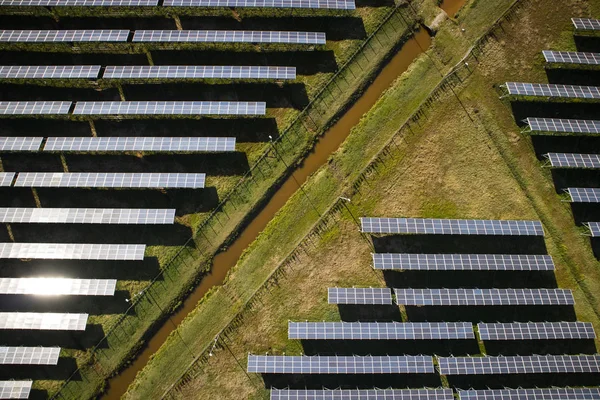 Fläche für Photovoltaikanlagen — Stockfoto