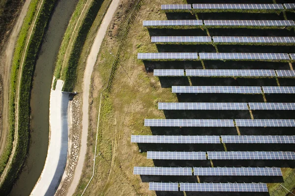 Fläche für Photovoltaikanlagen — Stockfoto