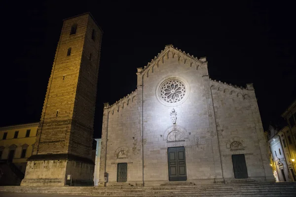 Η Piazza del Duomo, στην Pietrasanta Lu — Φωτογραφία Αρχείου