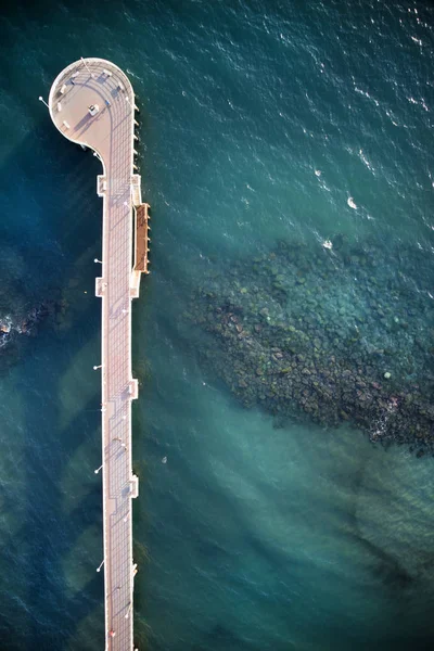 Molo di Marina di Massa Italia — Foto Stock