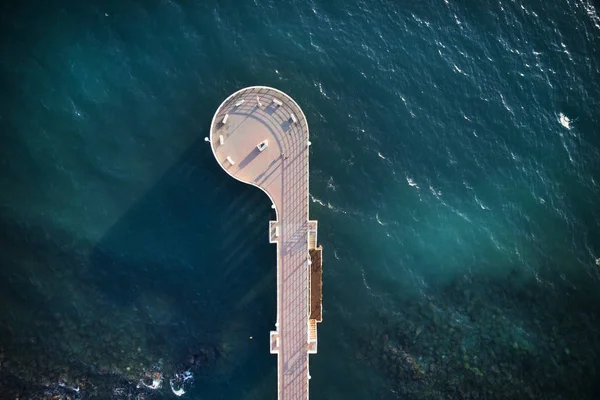 Muelle de Marina di Massa Italia — Foto de Stock