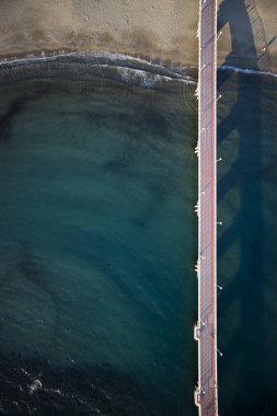 Marina di Massa İtalya'nın iskele