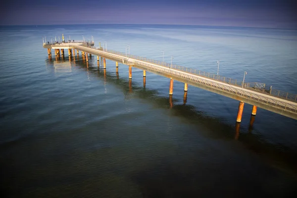 マリーナ ・ ディ ・ ピエトラ サンタの桟橋 — ストック写真