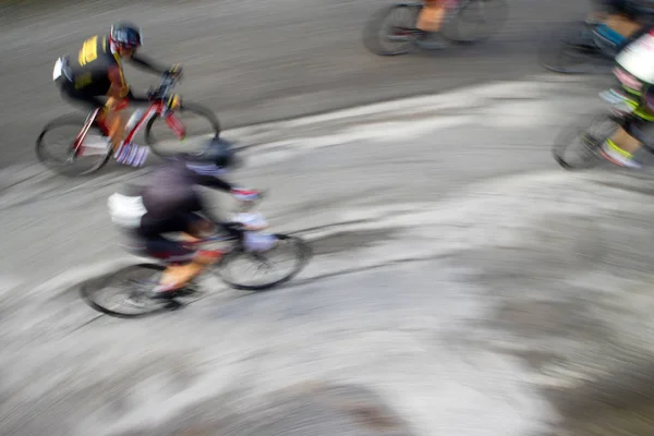 Carrera ciclista por carretera — Foto de Stock