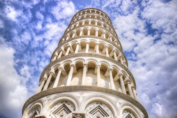 A Torre Inclinada de Pisa — Fotografia de Stock