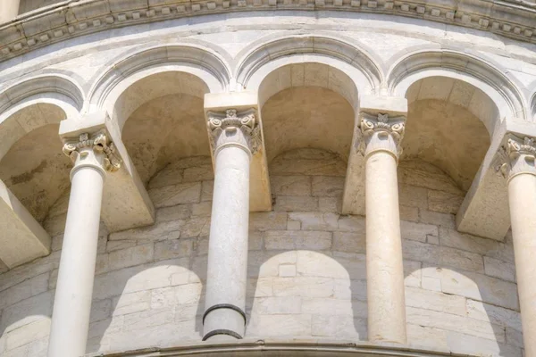 Dettagli della torre di Pisa — Foto Stock