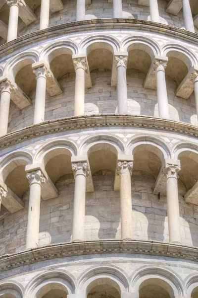 Detalhes da torre de Pisa — Fotografia de Stock