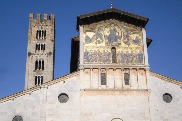 San Frediano Lucca Bazilikası — Stok fotoğraf