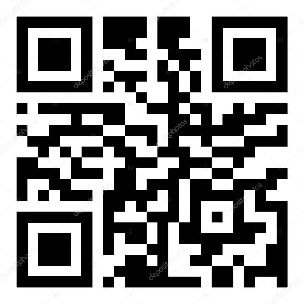 Big informational qr code for digital scanners