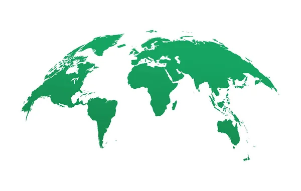 Шаблон Карти Глобусу Округлена Карта Шаблону Світу — стоковий вектор
