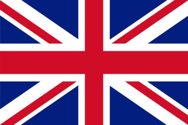 Union Jack - İngiltere illüstrasyon bayrağı
