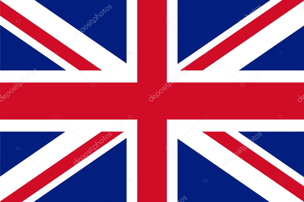 Union Jack - Flag of the United Kingdom illustration
