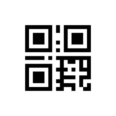 Tarama qr kodu simgesini çağdaş bilgi