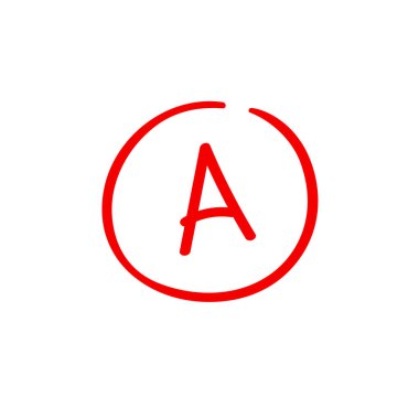 Bir sınav sonucu sınıf ikinci işareti işaret