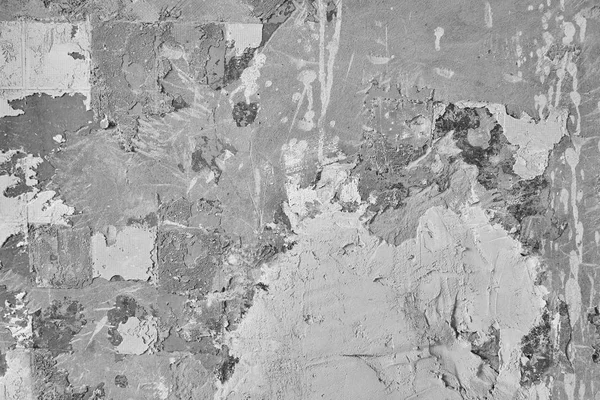 Gebarsten Muur Grijze Grunge Cement Textuur Achtergrond — Stockfoto