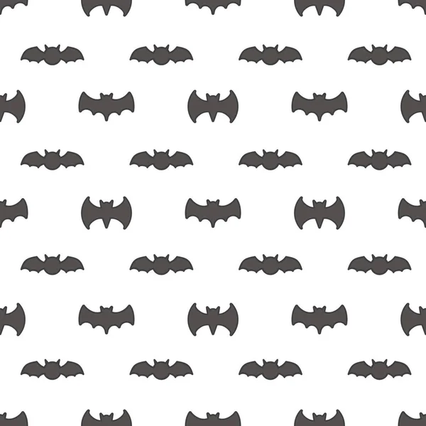 Seamless Pattern Bats Tileable Illustration Wrap Cloth Background — Stock Vector