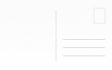 Vintage eski kartpostal tasarım kar ile. Tebrik kartı geri şablon kış tatilleri için