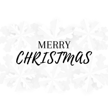 Neşeli Noel Kış kutlama kartı şablonu tasarımı için