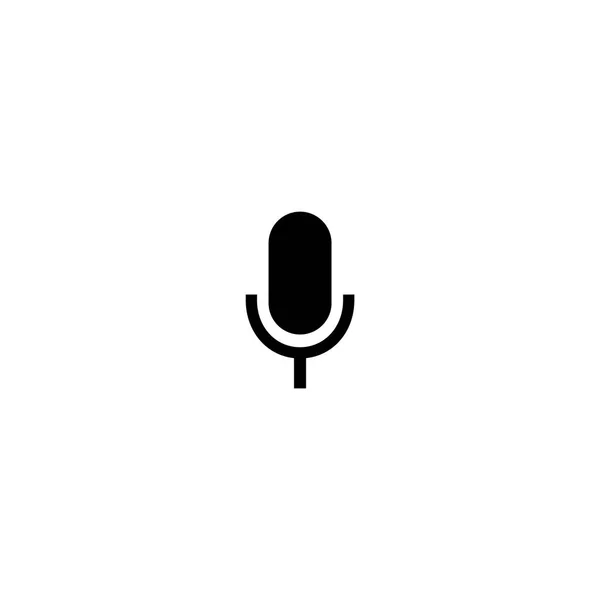 Application Moderne Icône Micro Pour Messagerie Vocale — Image vectorielle