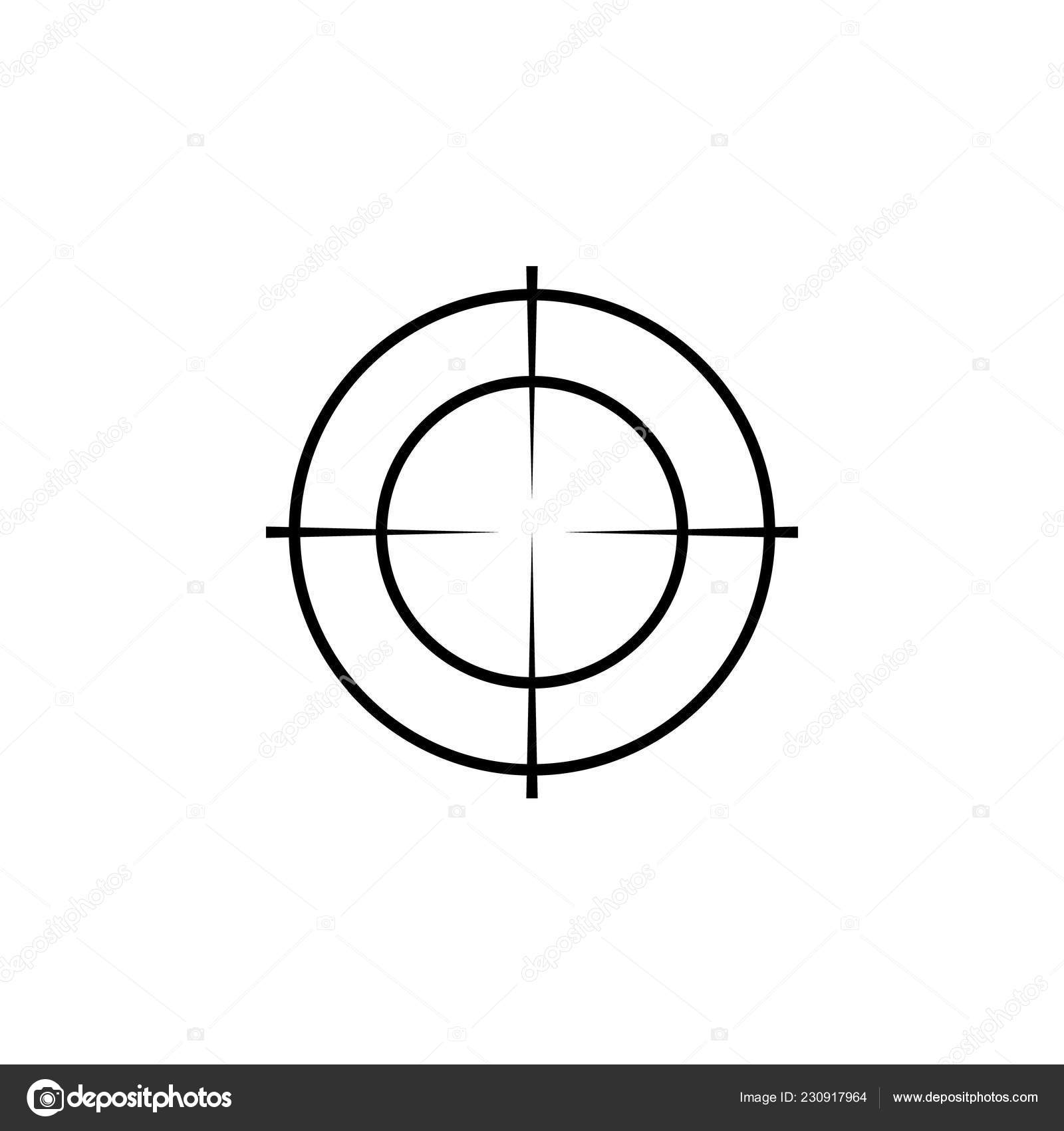 sniper scope crosshairs