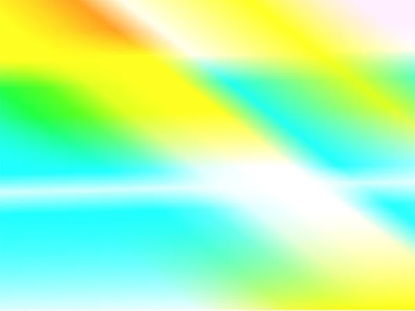 Streszczenie Tło Holograficzne Rainbow Wiązki Światła Efektu Dyspersji Pryzmatu — Wektor stockowy