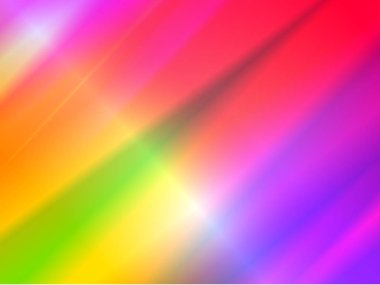 Holografik arka plan gökkuşağı kiriş ışık prizma dispersiyon etkisi