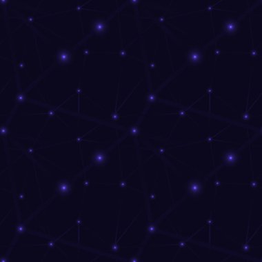 Noktalar ve çizgiler seamless modeli. Vektör geometrik arka plan illüstrasyon