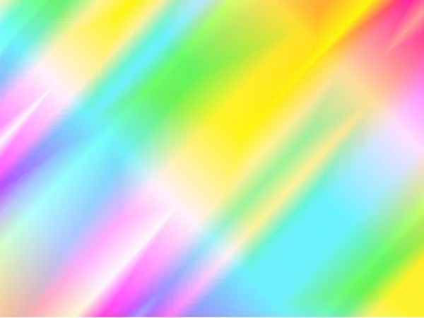 Disco Achtergrond Regenboog Reflectie Licht Balken Textuur — Stockvector