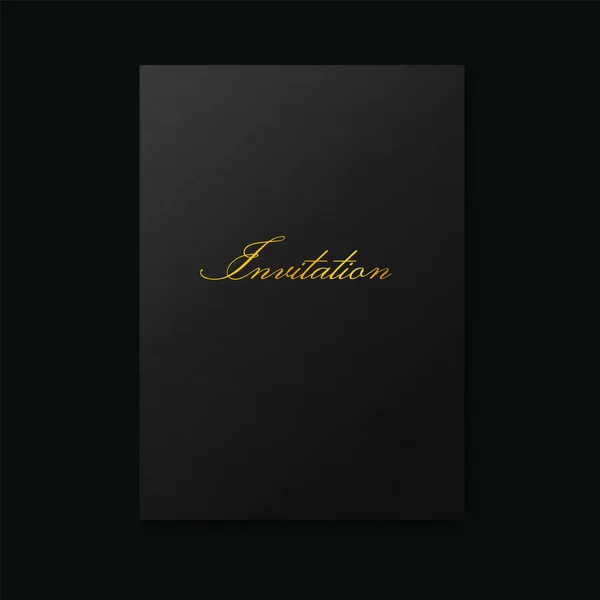 Black Textured Background Luxury Premium Paper — Stock Vector