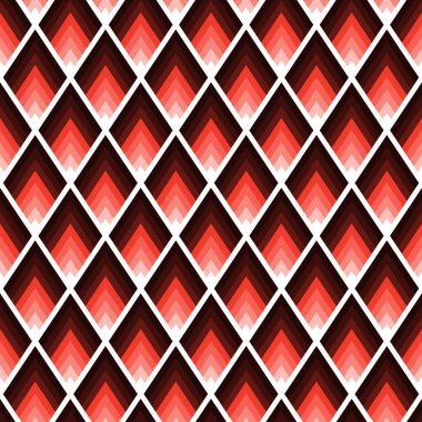 Rhombus keskin açıları ile geometrik döşeme deseni