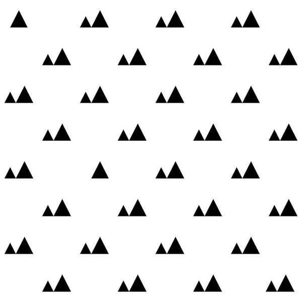 Seamless Pyramid Pattern Geometric Tile Repeat Triangles — Stock Vector