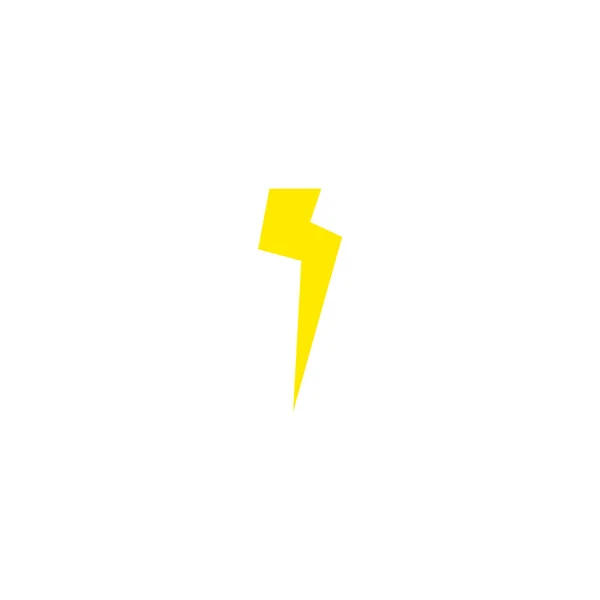 Icône Flash et foudre. Panneau d'orage. Boulon de tonnerre et symbole électrique . — Image vectorielle