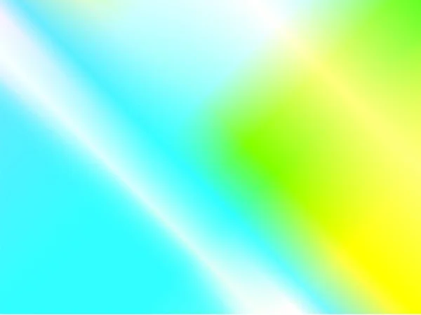 Regenboog stralen van licht. Holografische iriserende achtergrond. — Stockvector