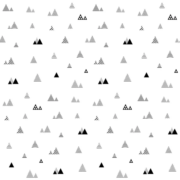 Abstract seamless pattern with little triangles repeat. — Stock Vector