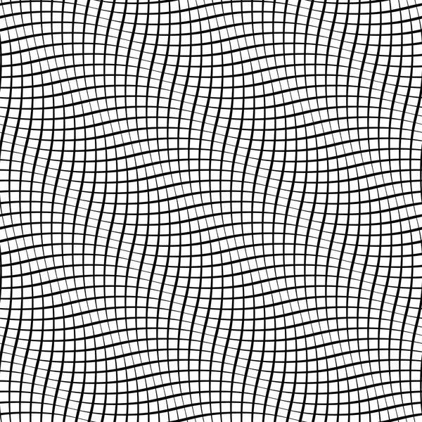 蛇皮无缝模式。蛇皮打印。由波浪线制成的光学幻象背景. — 图库矢量图片