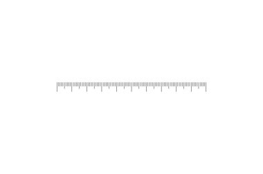 Measuring scale overlay bar for distance or volume measuring tools